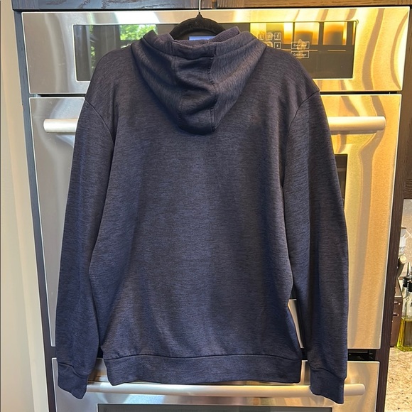 Under Armour Blue Hoody Sweatshirt Hoodie Relaxed Fit - Picture 3 of 3